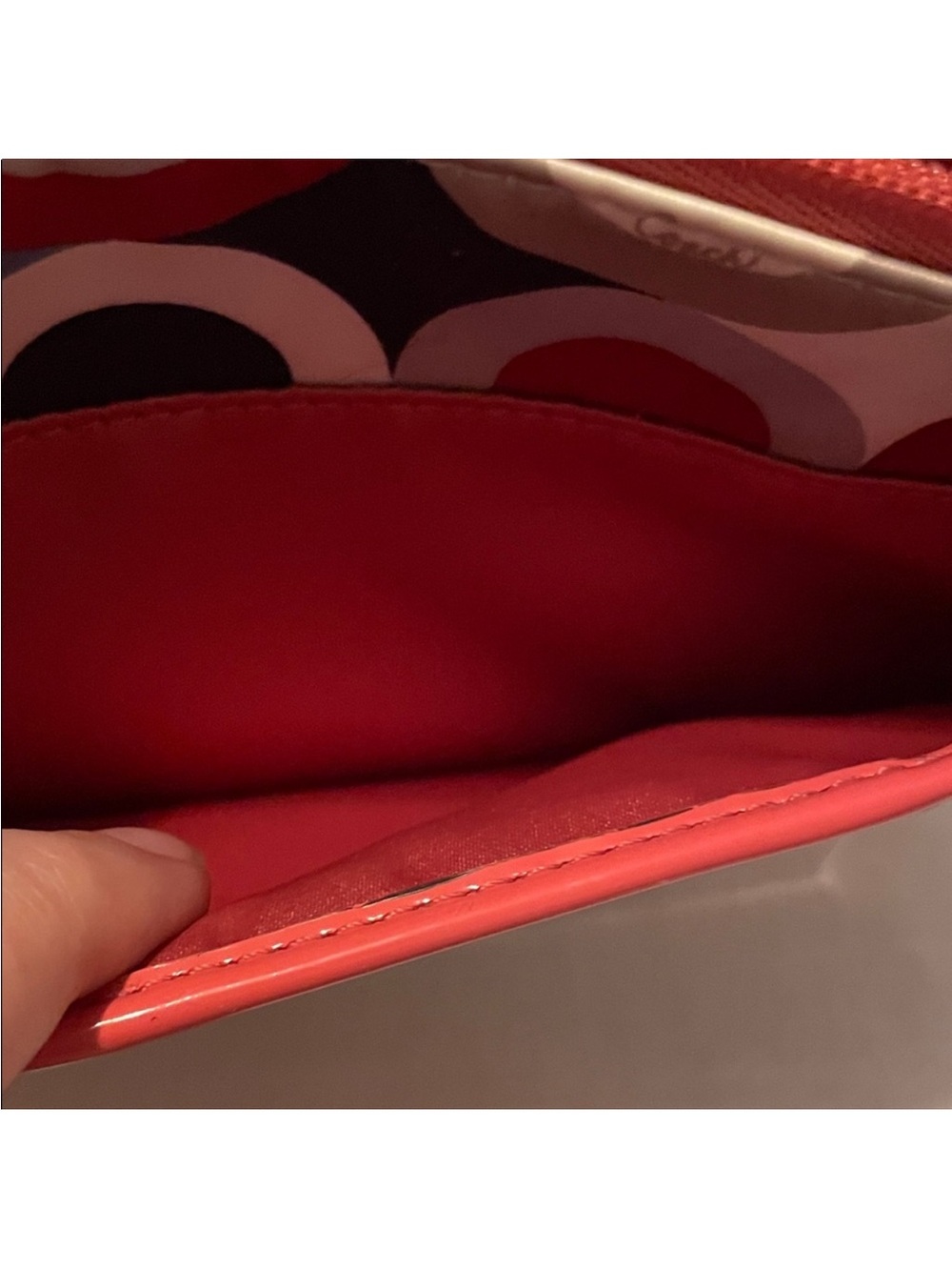 Coach Multicolor Scarf Patterned Clutch - Picture 5 of 8
